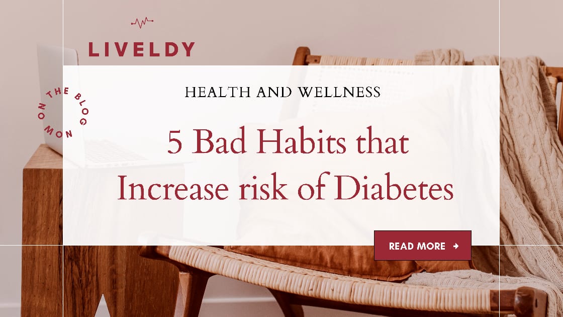 5 Bad habits that increase risk of Diabetes